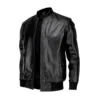 Quilted Buff Soft Leather Jacket For Women