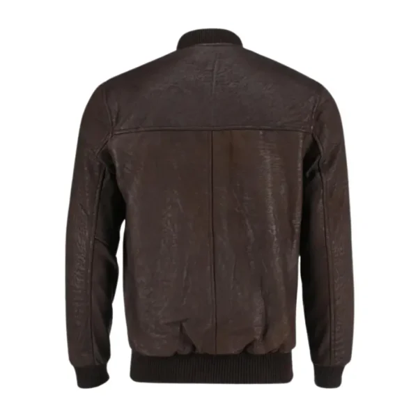 Quilted Buff Soft Leather Jacket For Women