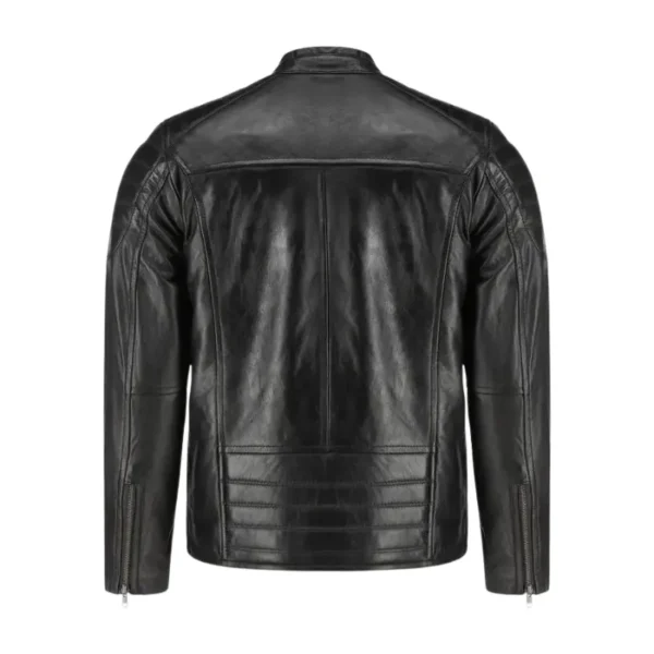 Biker Style Timeless Men Leather Jacket